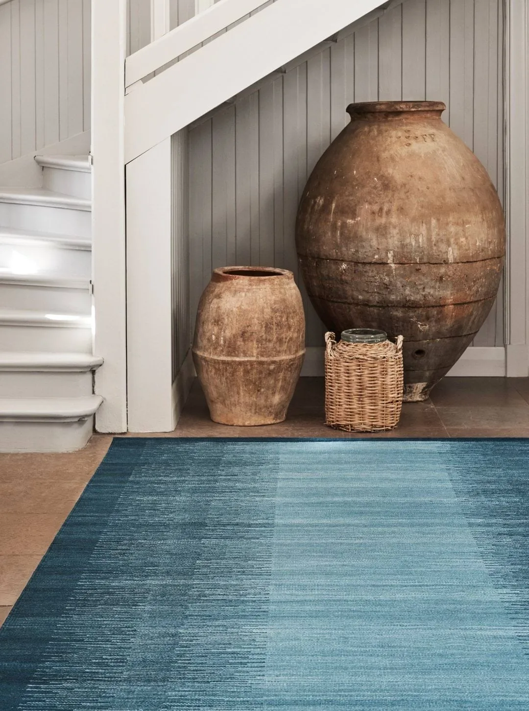 Tapti Wollteppich, Blue-Heaven Blue, 270x180 cm Chhatwal & Jonsson
