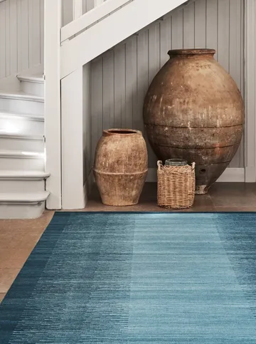 Tapti Wollteppich - Blue-Heaven Blue, 270x180 cm - Chhatwal & Jonsson