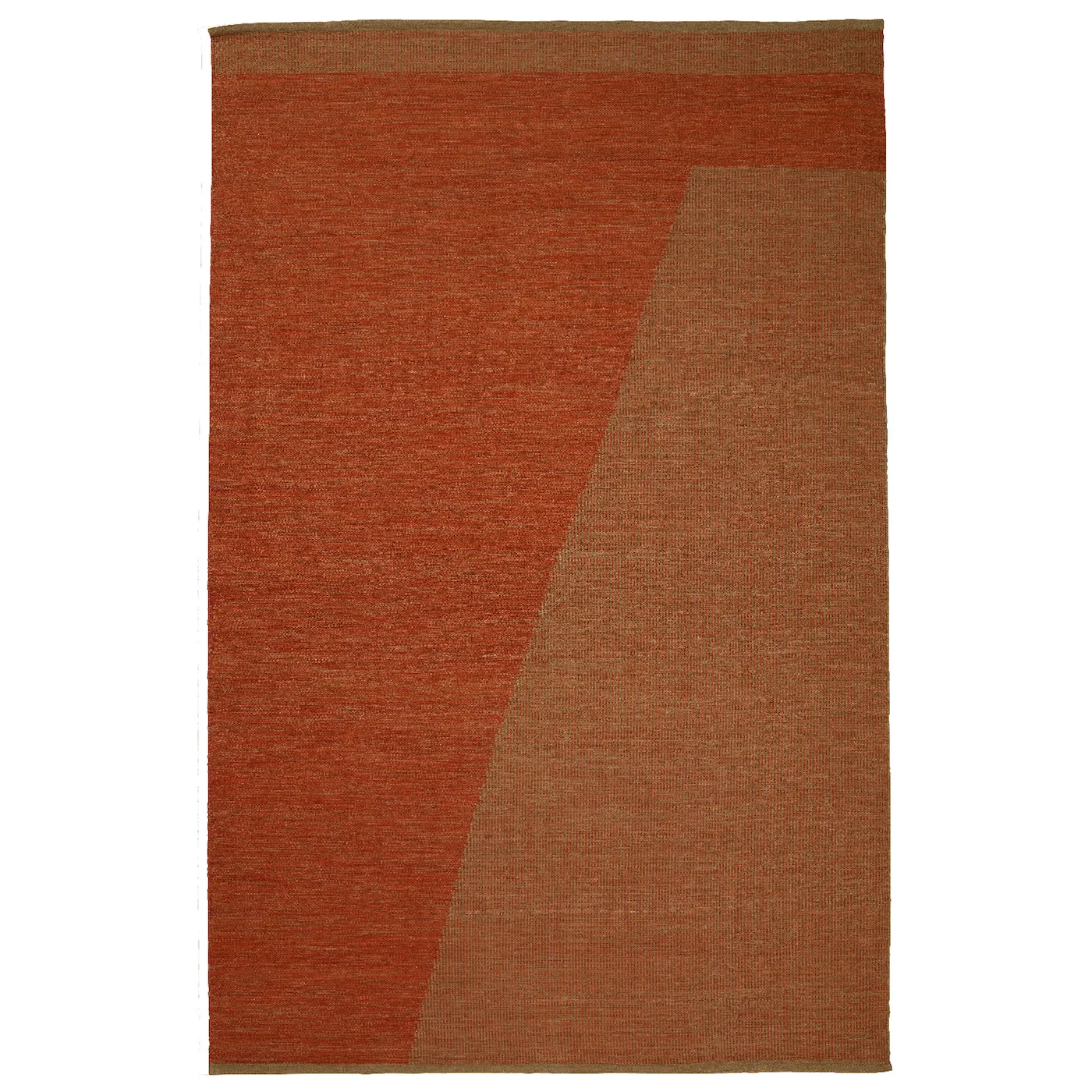 Una Wollteppich 230 x 320cm, Rust-beige Chhatwal & Jonsson
