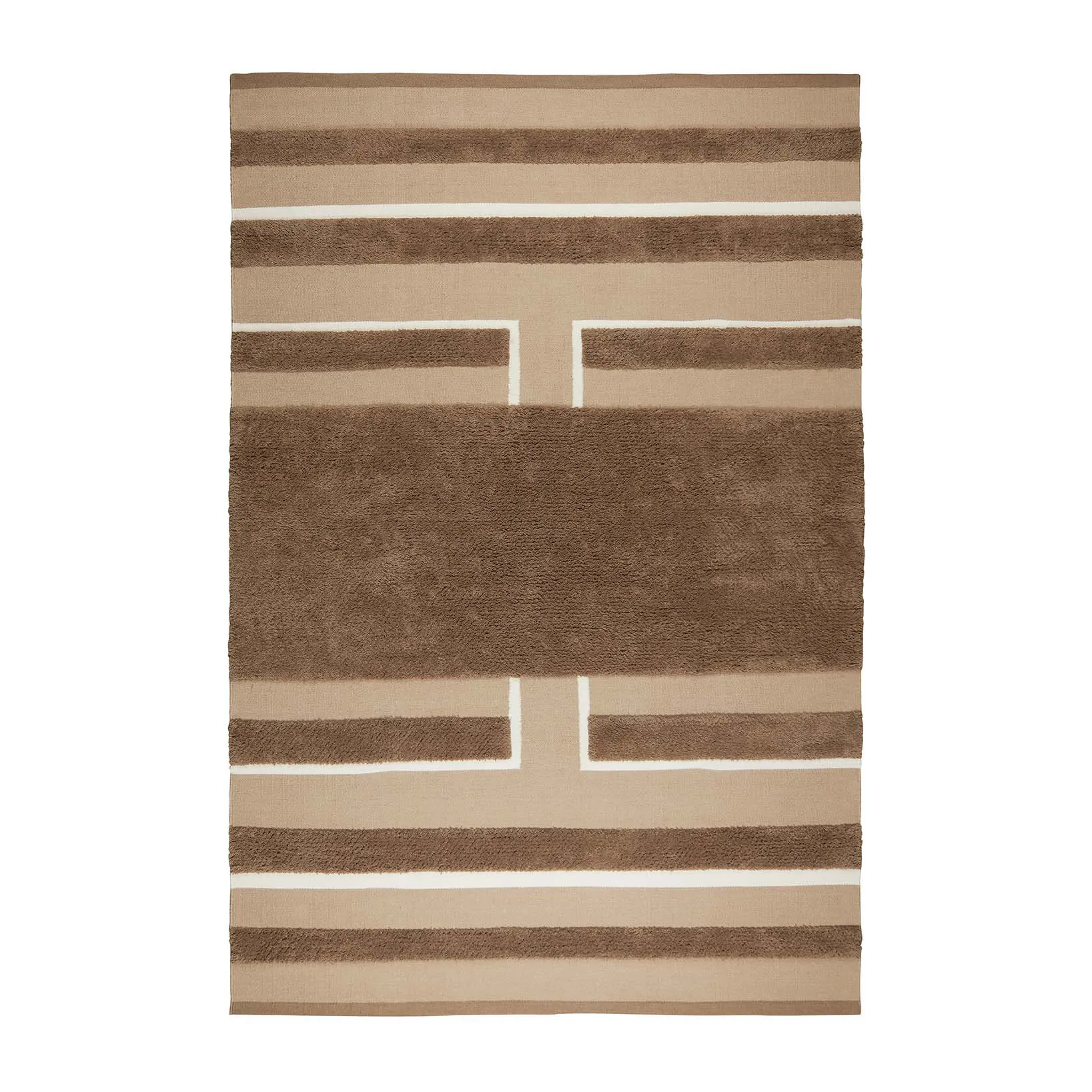Veda Teppich 200 x 300 cm, Mocha-Beige-Off-White Chhatwal & Jonsson