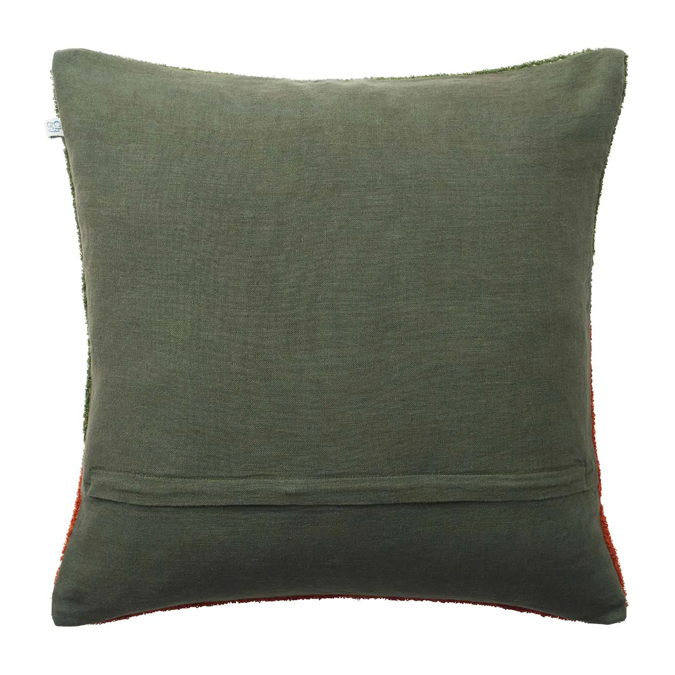 Yogi Kissenbezug 50 x 50 cm, Forest Green-Terracotta Chhatwal & Jonsson