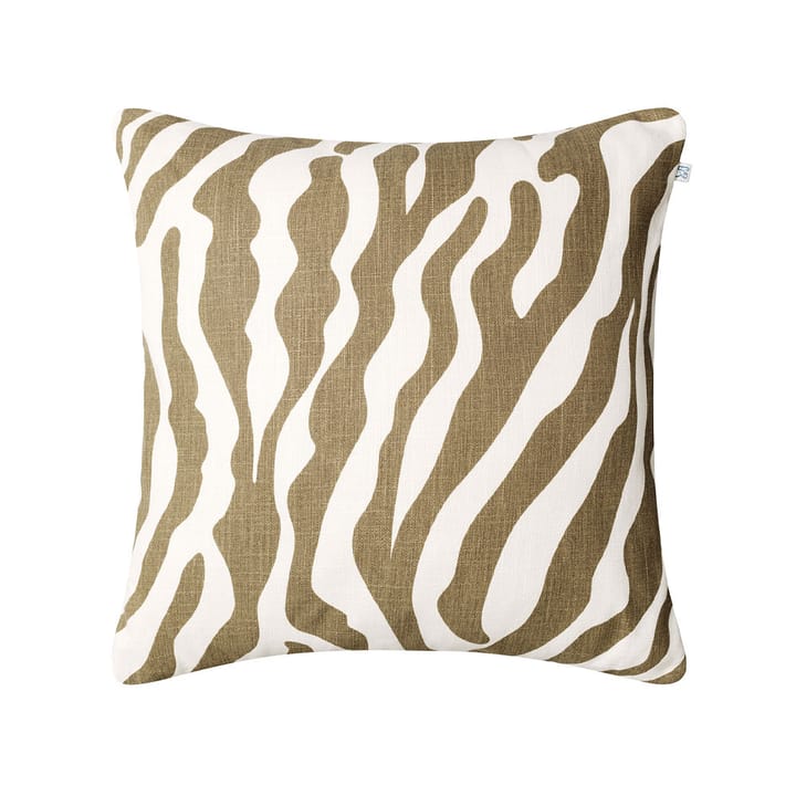 Zebra Outdoor Kissen, 50 x 50 - Shitake/off white - Chhatwal & Jonsson