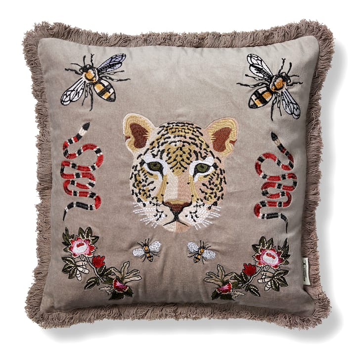 Anguis Kissenbezug 45 x 45cm - Simply taupe - Classic Collection