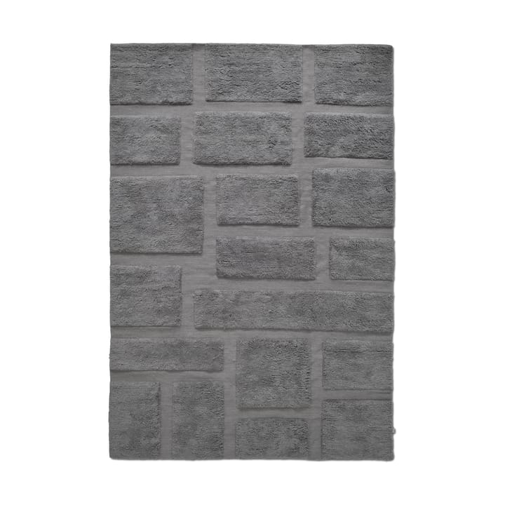 Bricks Wollteppich 170 x 230cm - Grau - Classic Collection