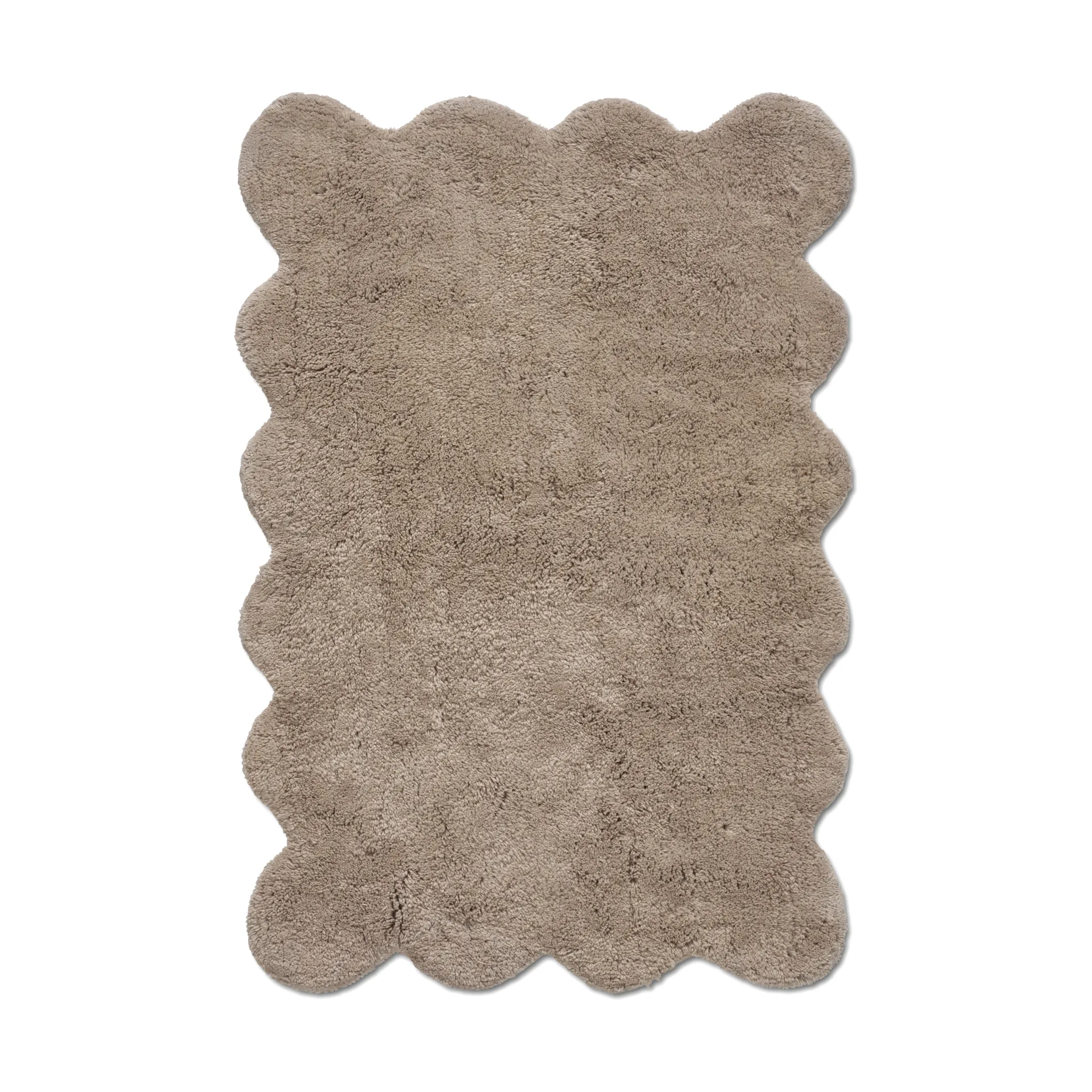 Clam Badezimmerteppich 60x90 cm, Beige Classic Collection