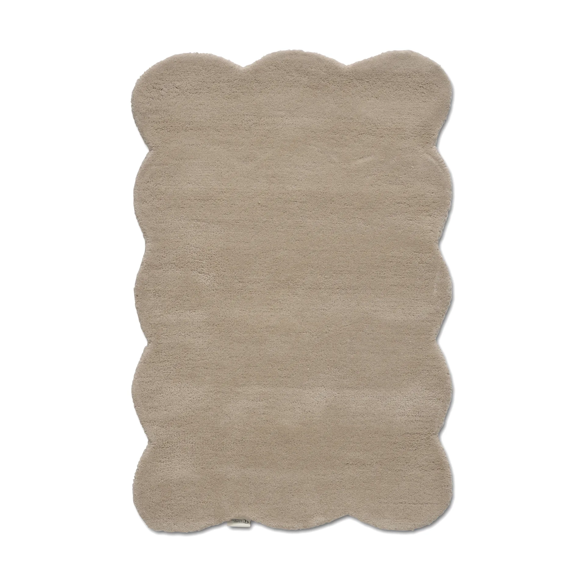 Clam Fußmatte 60x90 cm, Beige Classic Collection