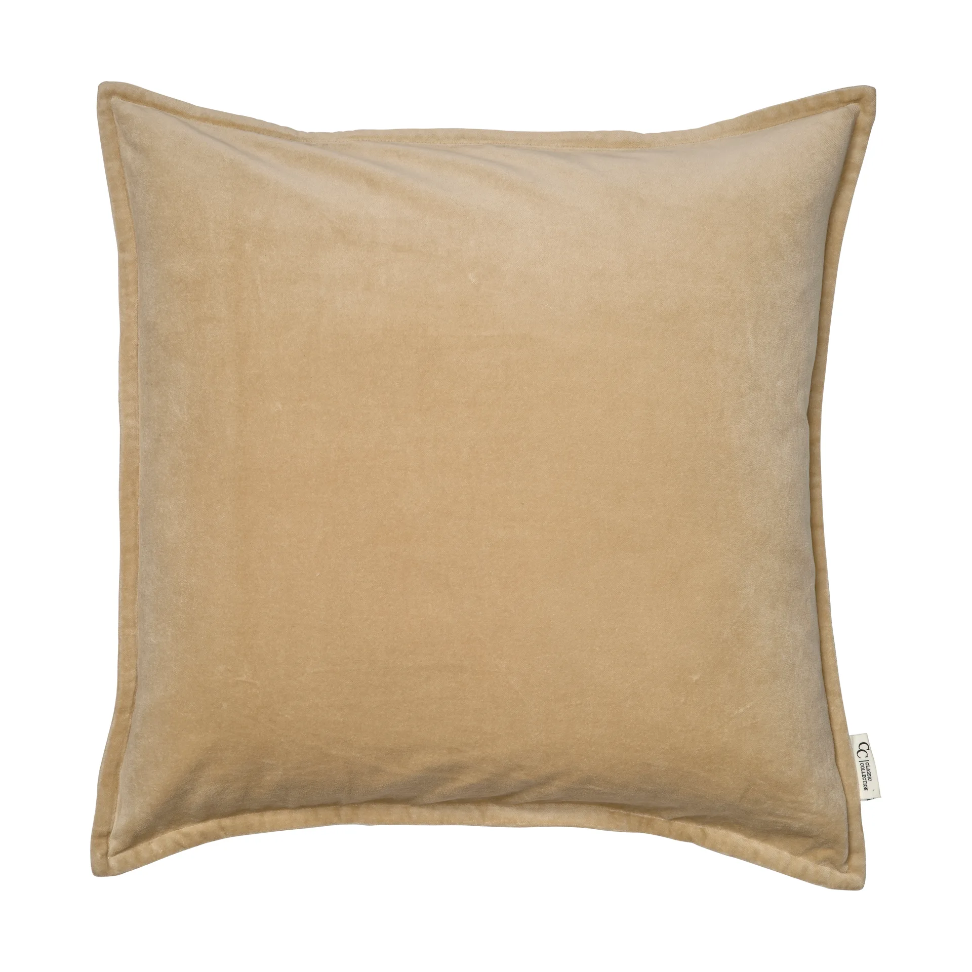 Classic Velvet Kissenbezug 50x50 cm, Sand Classic Collection
