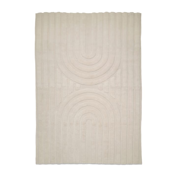 Curve Wollteppich 170 x 230 cm - Ivory - Classic Collection