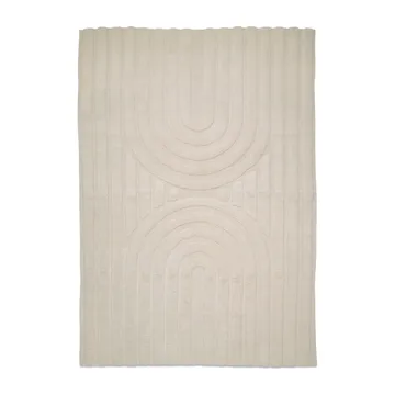 Curve Wollteppich 250 x 350 cm - Ivory - Classic Collection