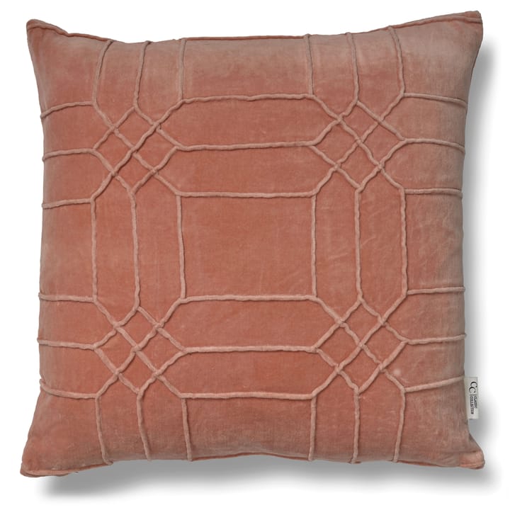 Delhi Kissenbezug 50 x 50cm - Dusty coral - Classic Collection