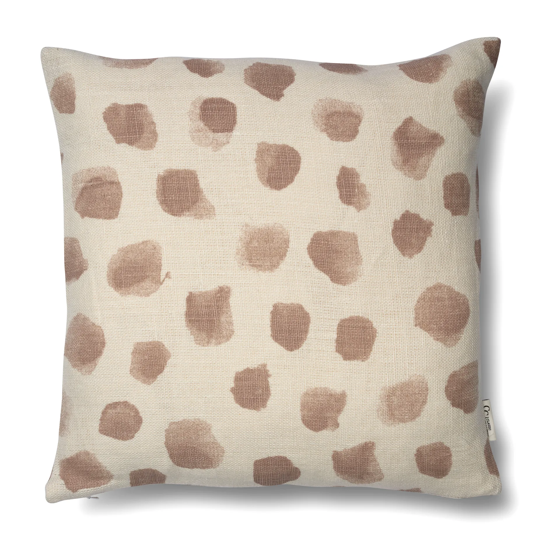 Dotty Kissenbezug 50 x 50cm, Weiß-bark Classic Collection