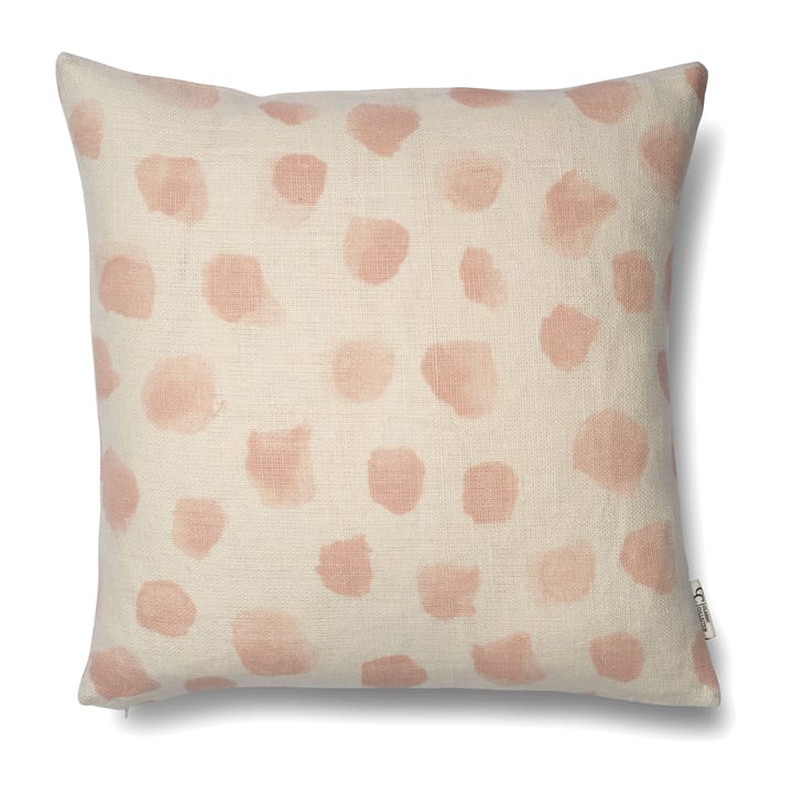 Dotty Kissenbezug 50 x 50cm, Weiß-rose smoke Classic Collection