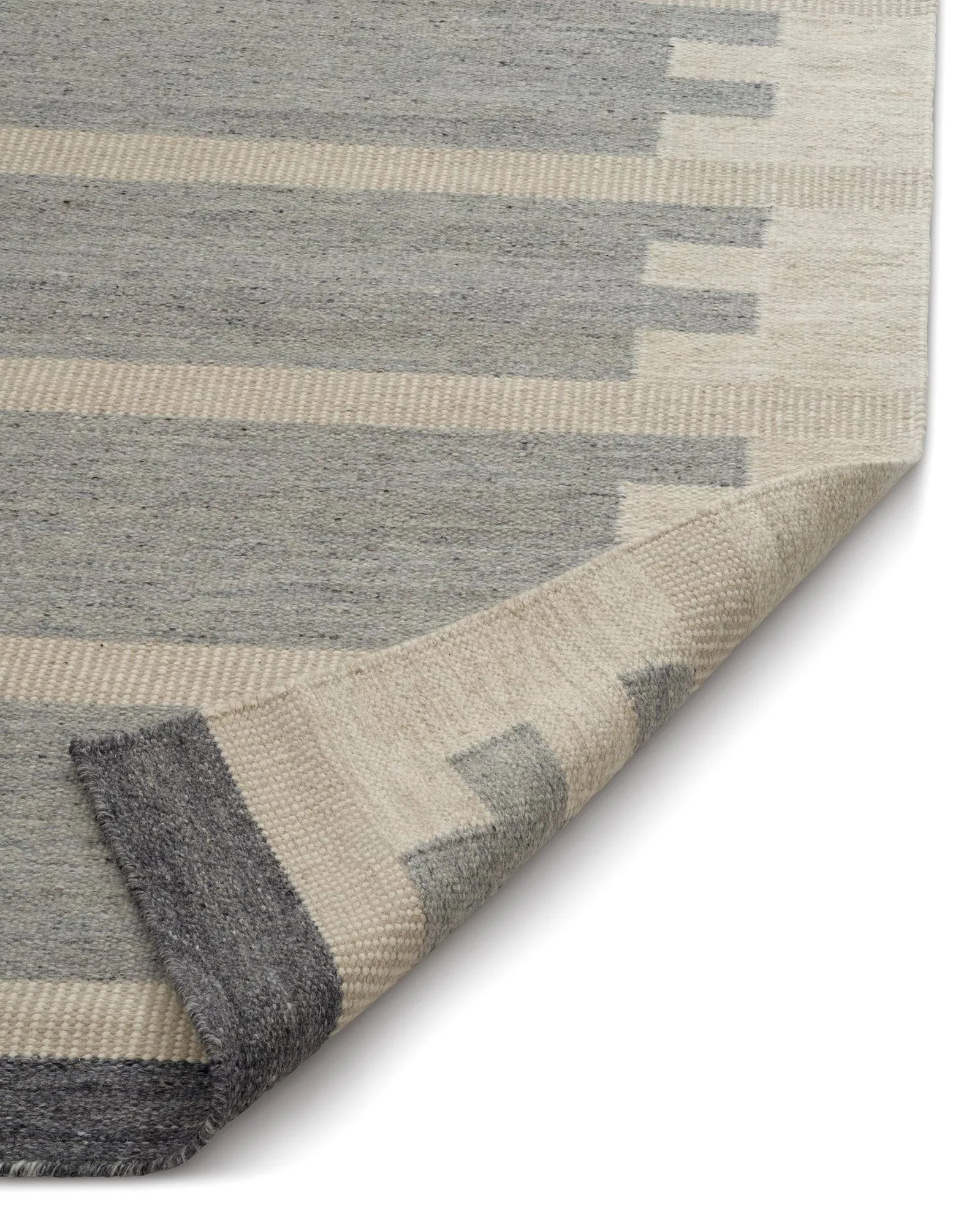 Falsterbo Wollteppich, Blue, 170x230 cm Classic Collection