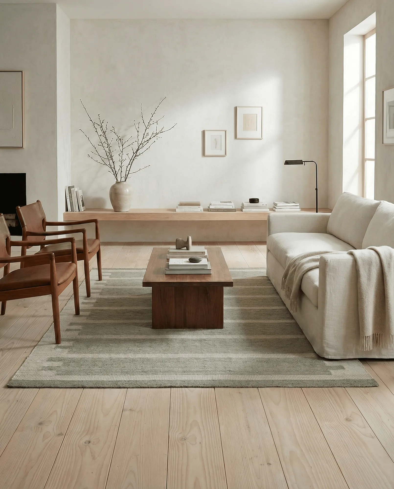 Falsterbo Wollteppich, Green, 200x300 cm Classic Collection