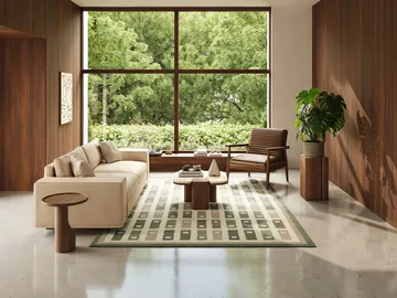 Fyrbo Teppich - Grün, 170x230 cm - Classic Collection