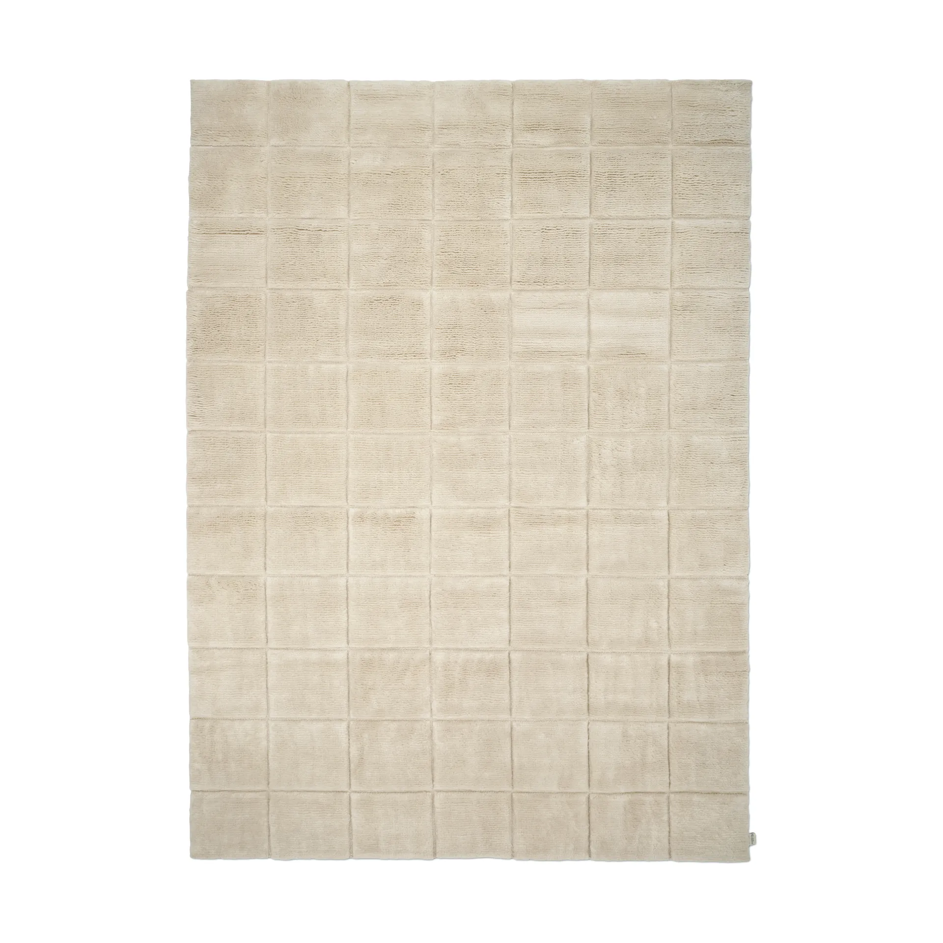 Grid Teppich, Ivory, 170x230 cm Classic Collection