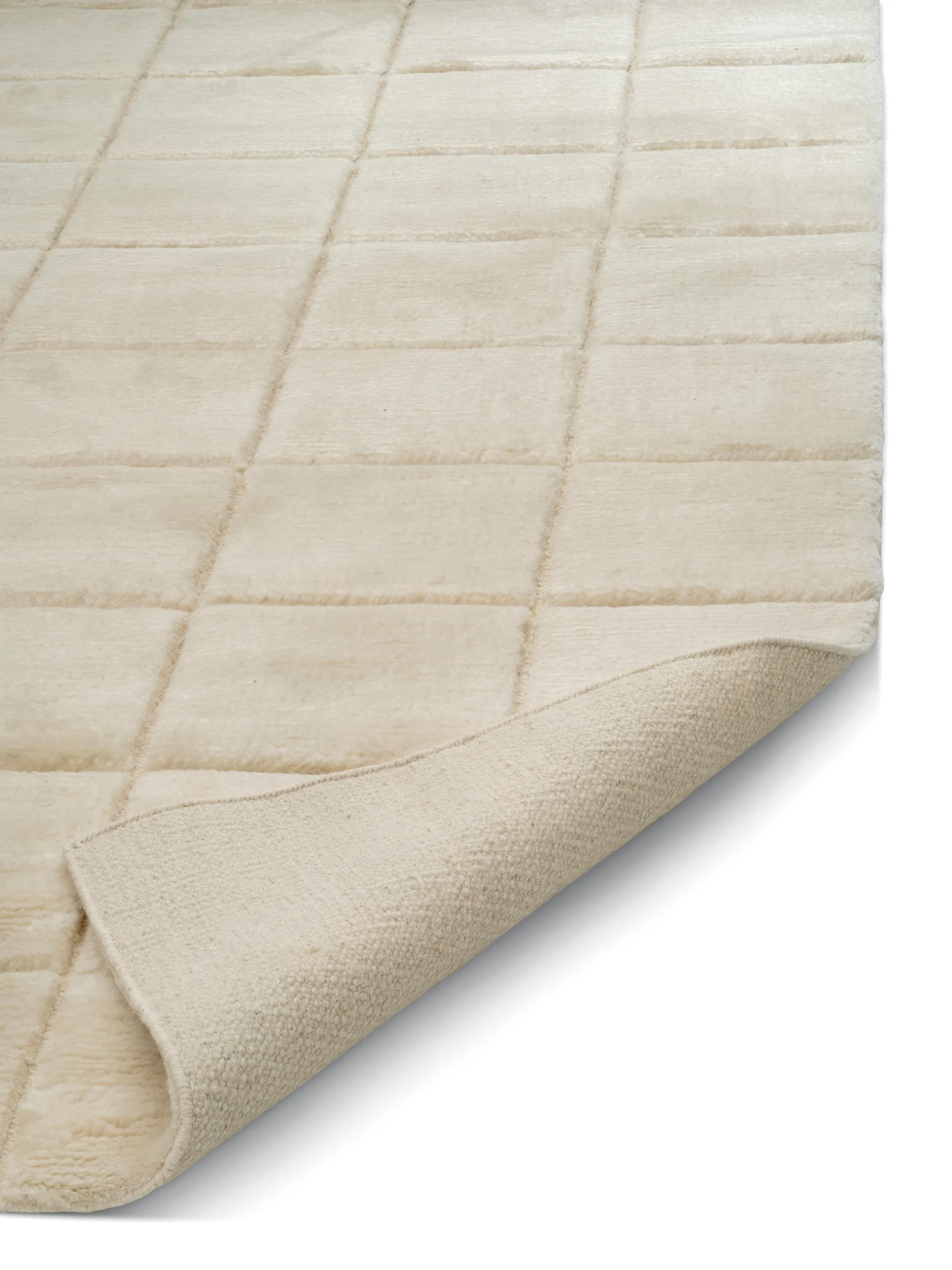 Grid Teppich, Ivory, 170x230 cm Classic Collection