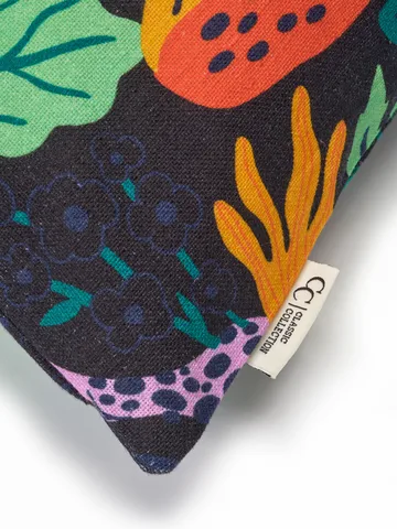 Heritage Garden Kissenbezug 50x50 cm - Schwarz - Classic Collection