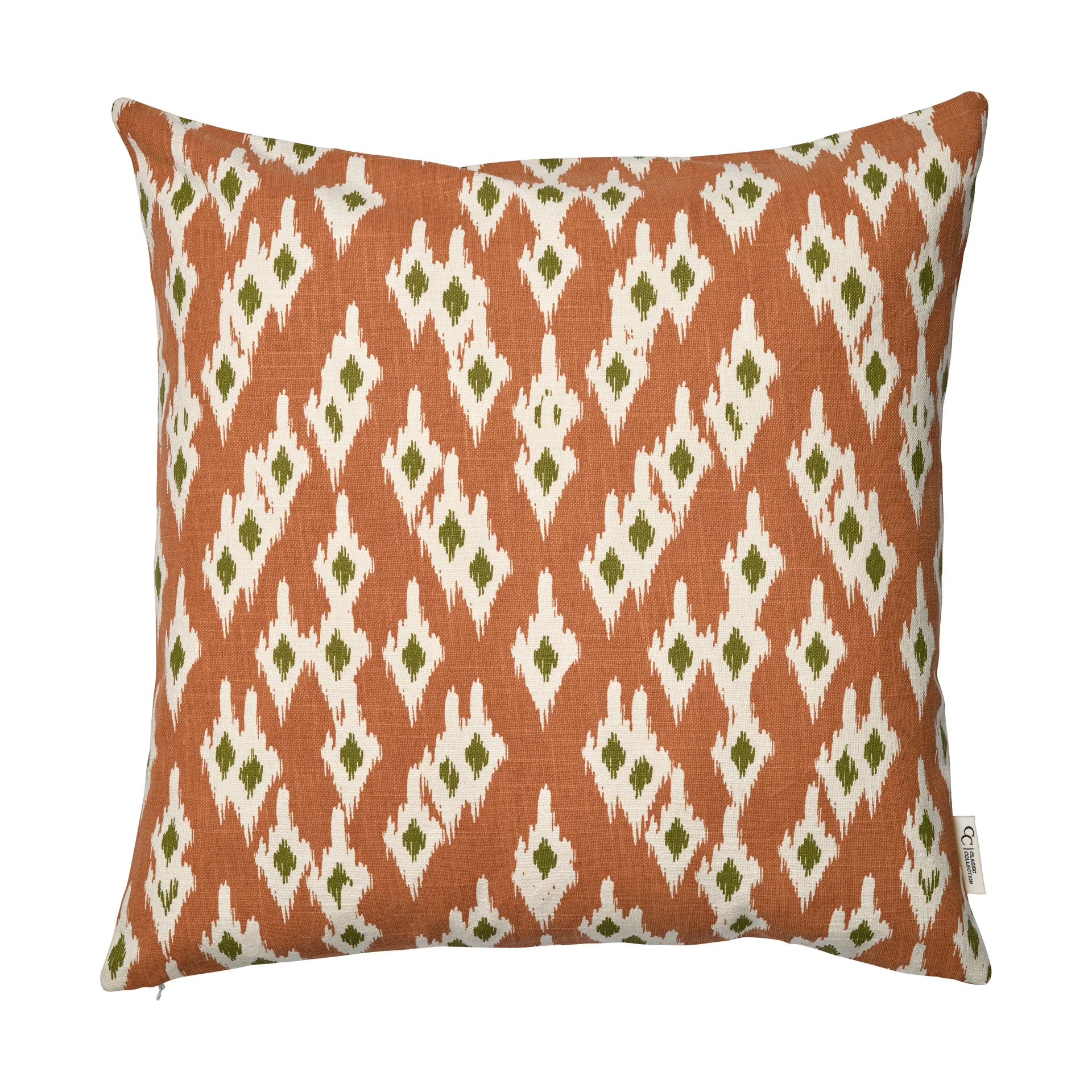 Ikat Diamond Kissenbezug 50x50 cm, Brown Classic Collection