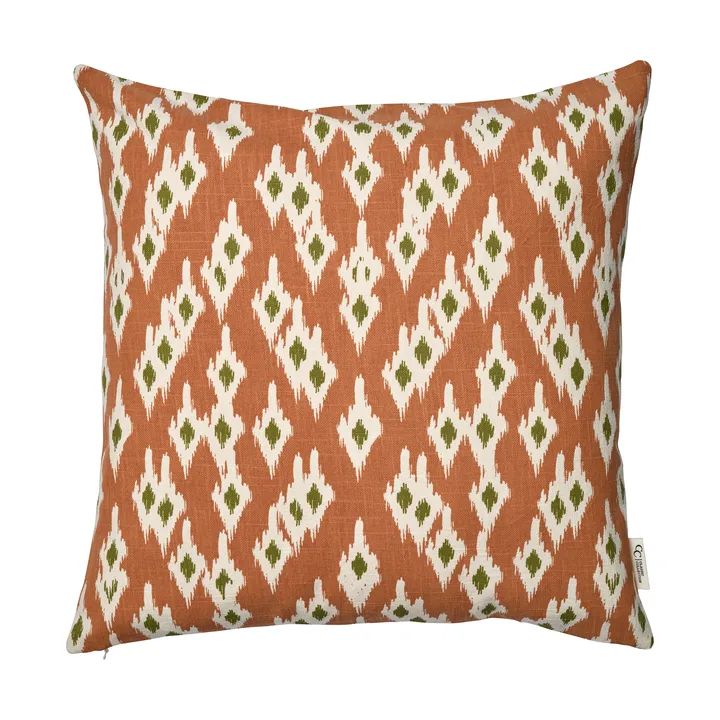Ikat Diamond Kissenbezug 50x50 cm - Brown - Classic Collection