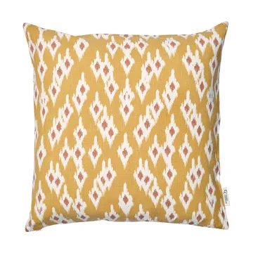 Ikat Diamond Kissenbezug 50x50 cm - Yellow - Classic Collection