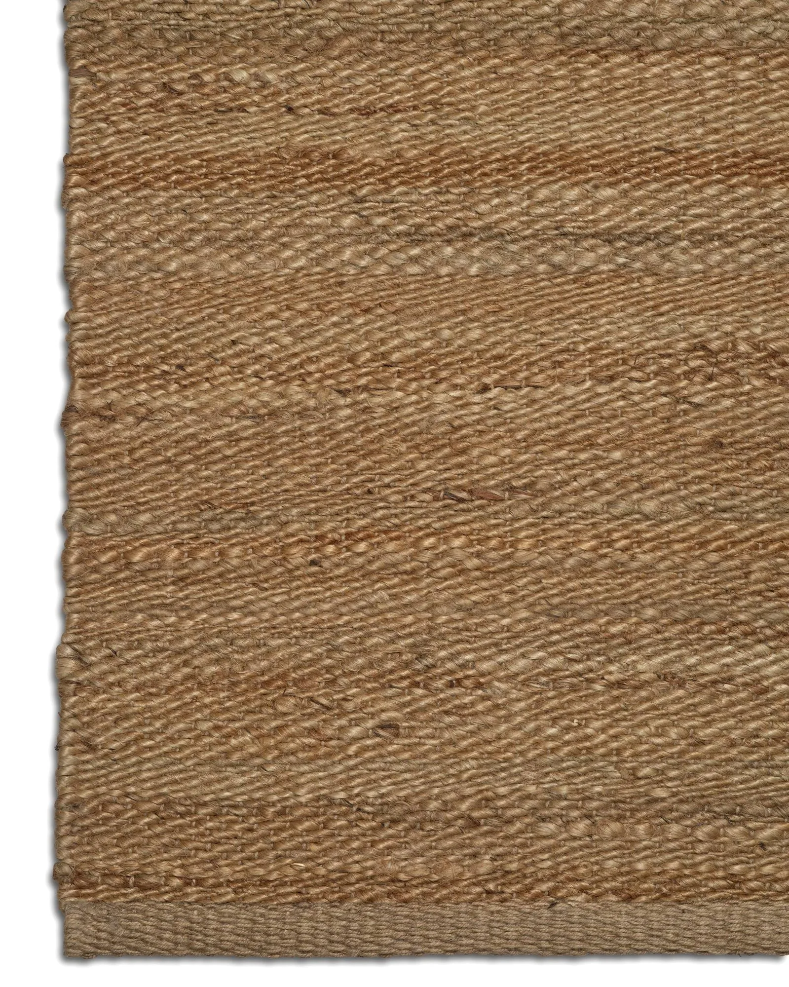 Jute Plain Teppich, Natural, 250x350 cm Classic Collection