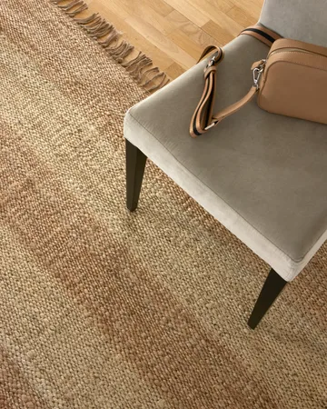 Jute Stripes Teppich - Natural Jute, 200x300 cm - Classic Collection