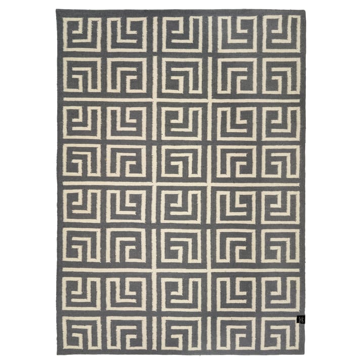 Labyrinth Wollteppich 170 x 230cm - Titanium - Classic Collection