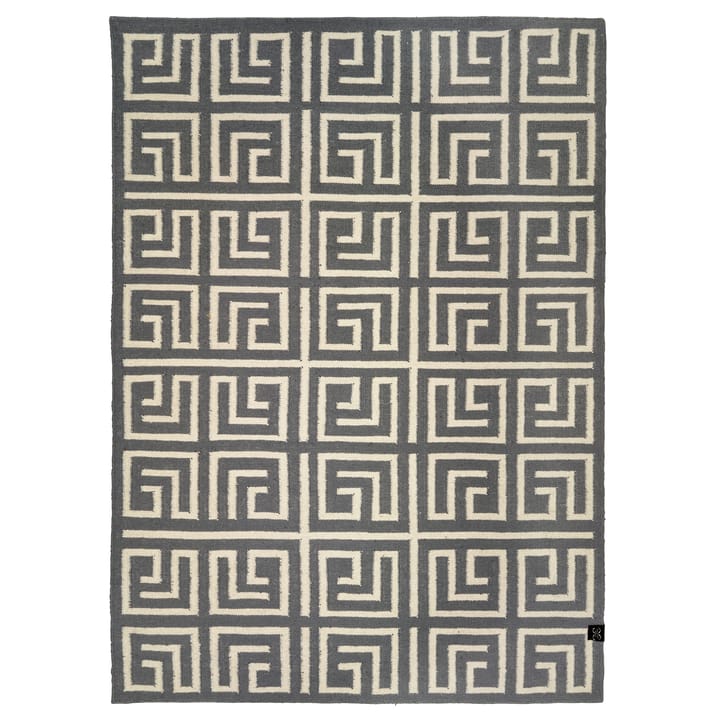 Labyrinth Wollteppich 200 x 300cm - Titanium - Classic Collection