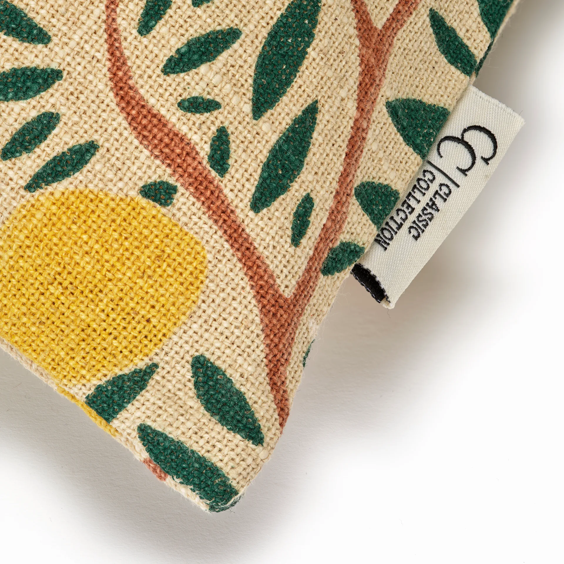 Lemon Garden Kissenbezug 50x50 cm, Dunkelgrün Classic Collection