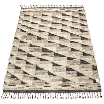 Marrakesh Wollteppich 170 x 230cm - Ivory-charcoal - Classic Collection