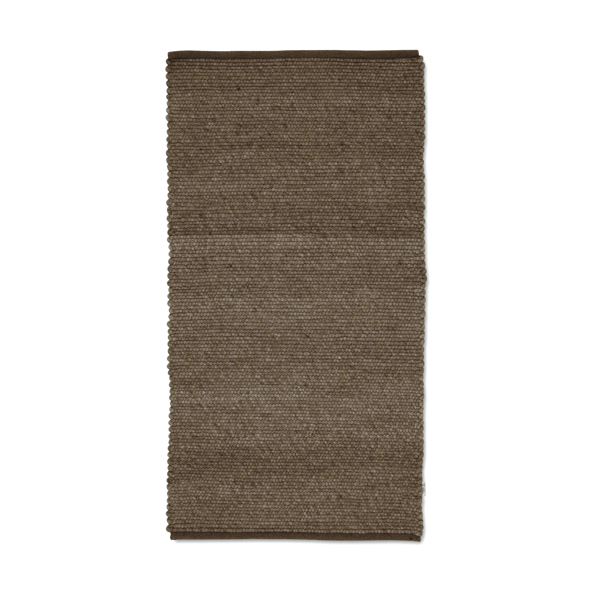 Merino Flurteppich, Braun, 80x150 cm Classic Collection