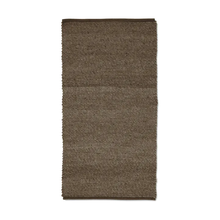 Merino Flurteppich - Braun, 80x150 cm - Classic Collection