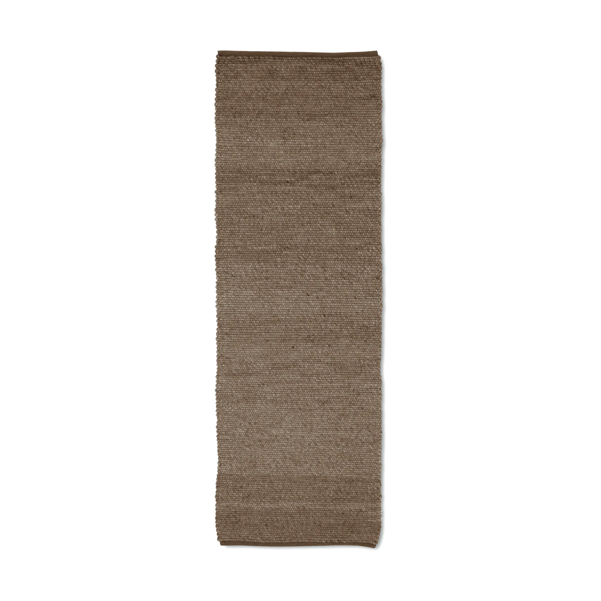 Merino Flurteppich, Braun, 80x300 cm Classic Collection