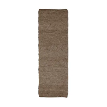 Merino Flurteppich - Braun, 80x300 cm - Classic Collection