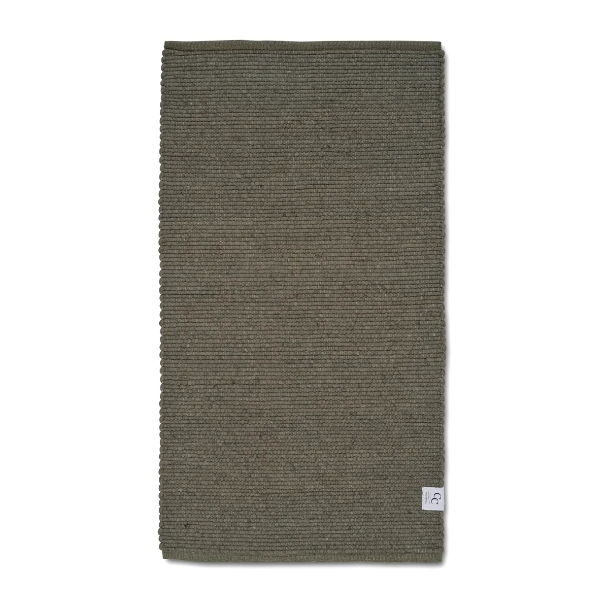 Classic Collection Merino Flurteppich Dark green, 80 x 150cm