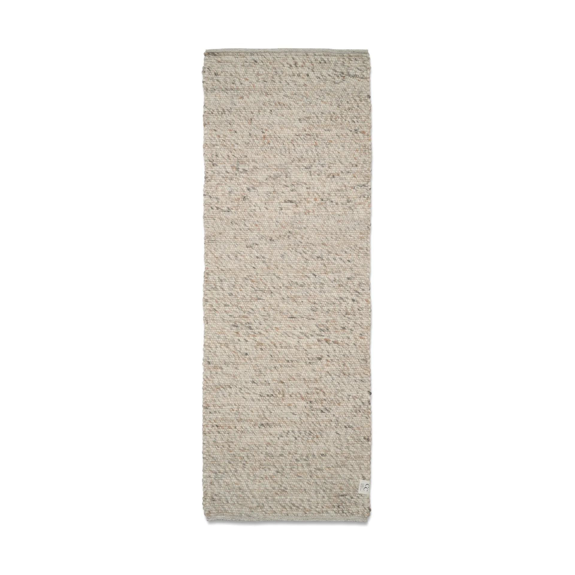 Merino Flurteppich, Natural-beige, 80x300 cm Classic Collection