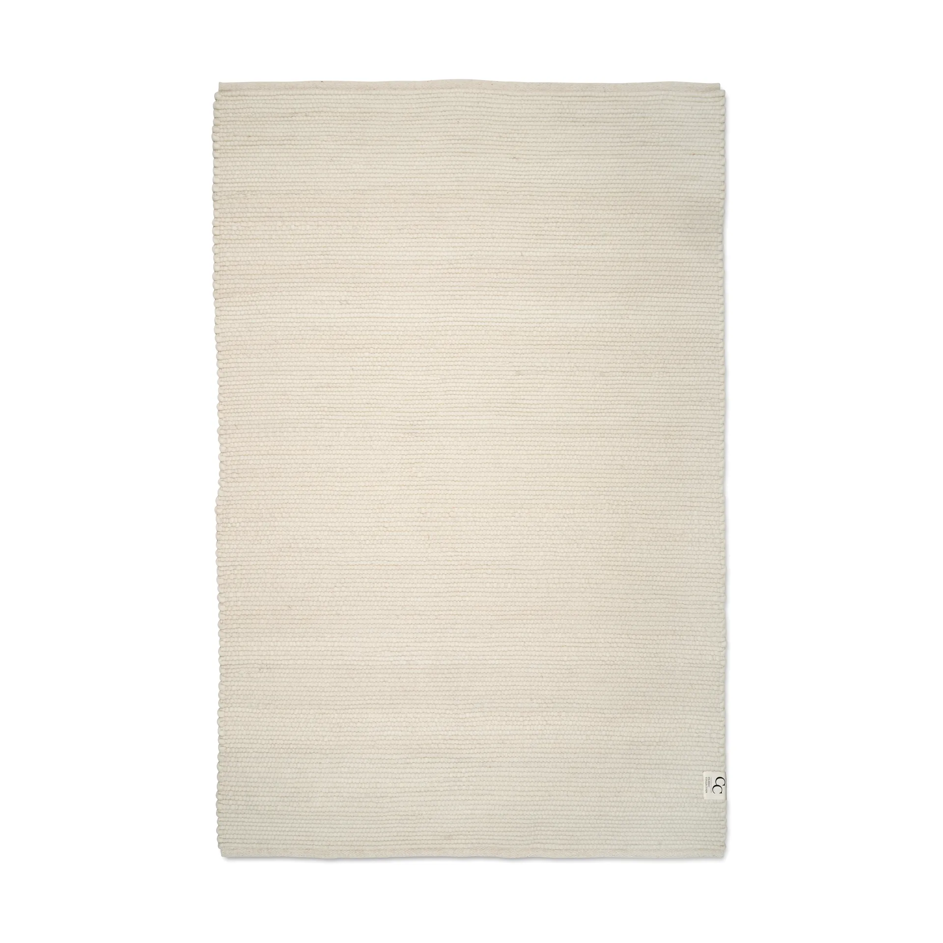 Merino Wollteppich 200 x 300cm, Weiß Classic Collection