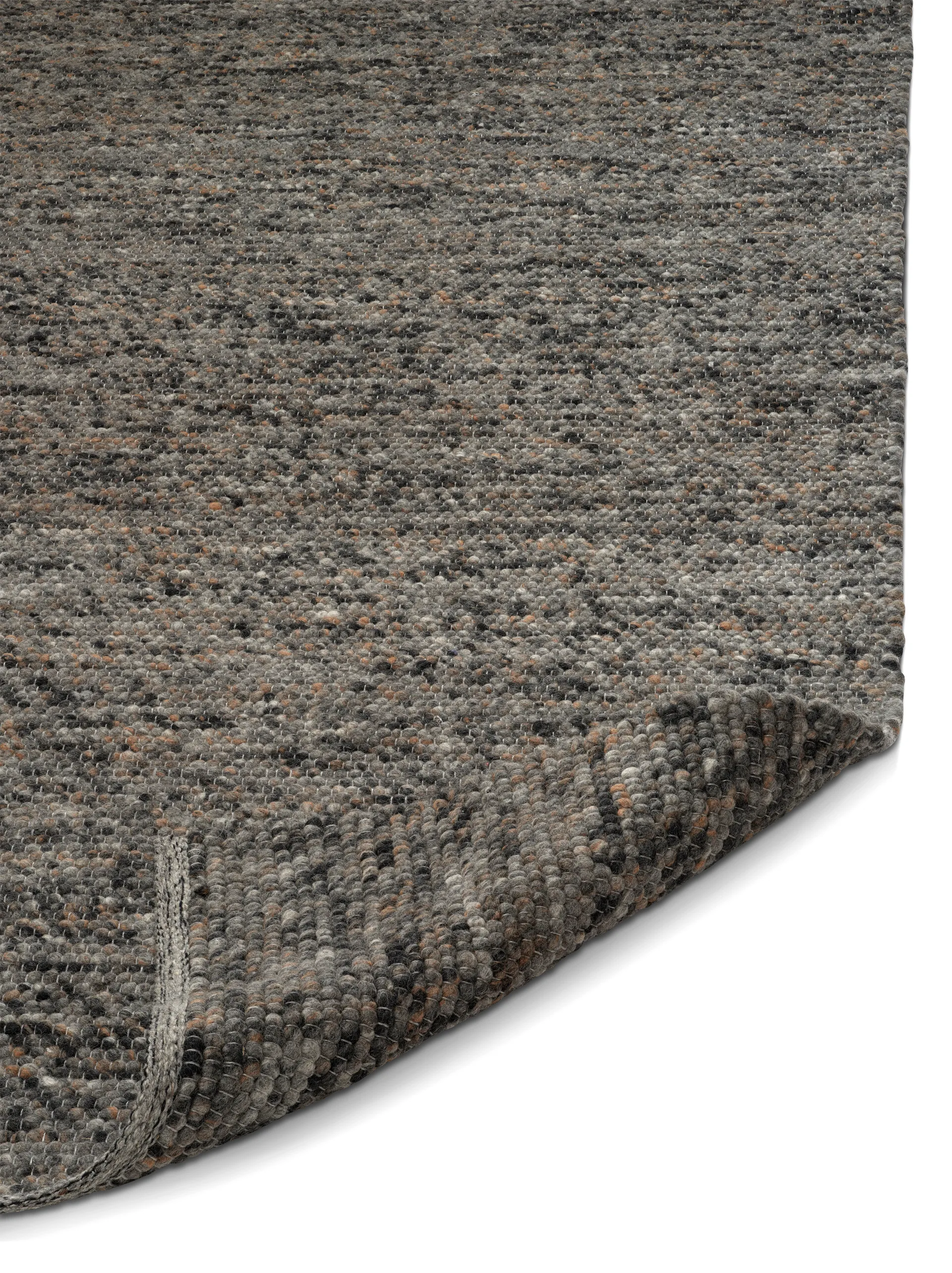 Merino Wollteppich 300 x 400cm, Grey melange Classic Collection
