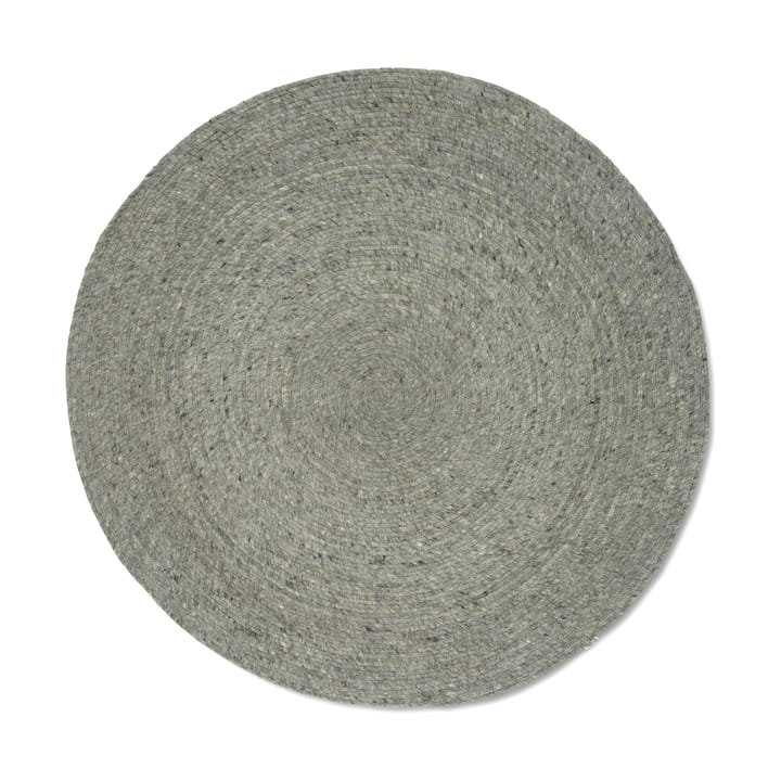 Merino Wollteppich rund Ø240 cm - Green - Classic Collection