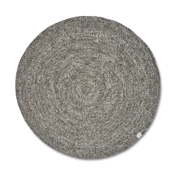 Merino Wollteppich rund Ø240 cm - Grey - Classic Collection