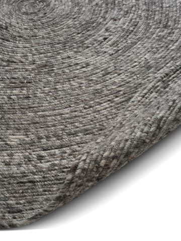Merino Wollteppich rund Ø240 cm - Grey - Classic Collection