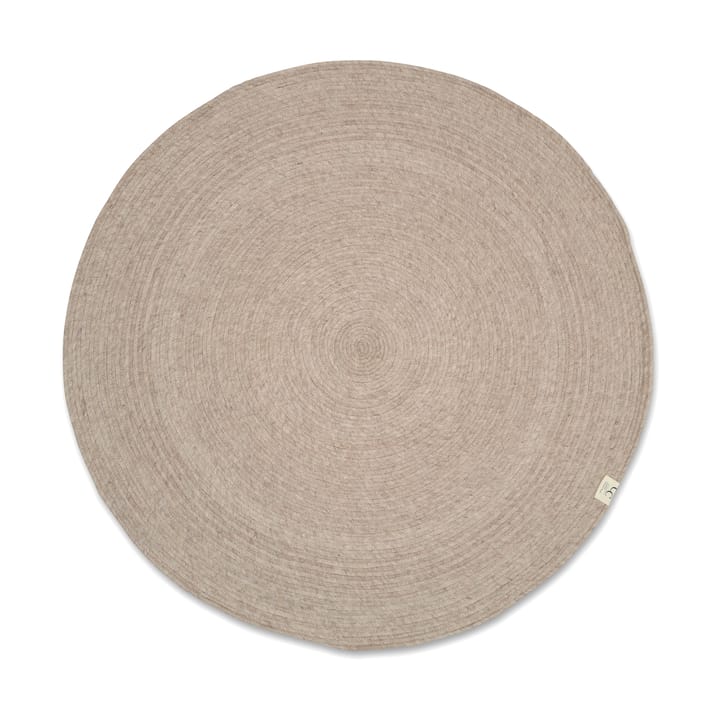 Merino Wollteppich rund Ø240 cm - Oat - Classic Collection
