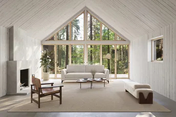 Nordklint Teppich mit Kettelung - Naturgrau, 400x600 cm - Classic Collection