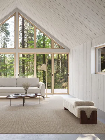 Nordklint Teppich - Naturgrau, 400x400 cm - Classic Collection