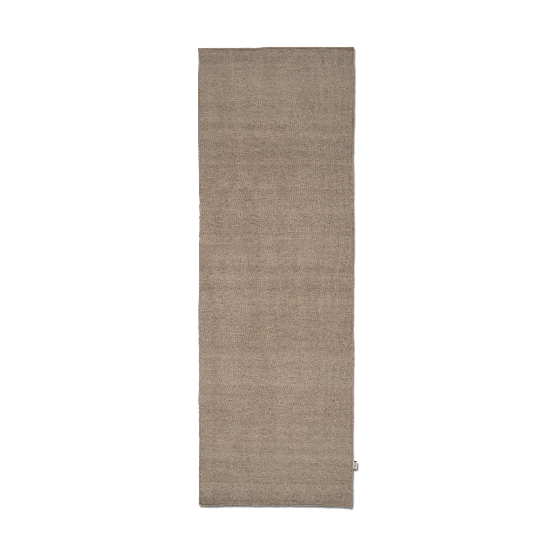 Plain Läufer, Natural-beige, 80x250 cm Classic Collection