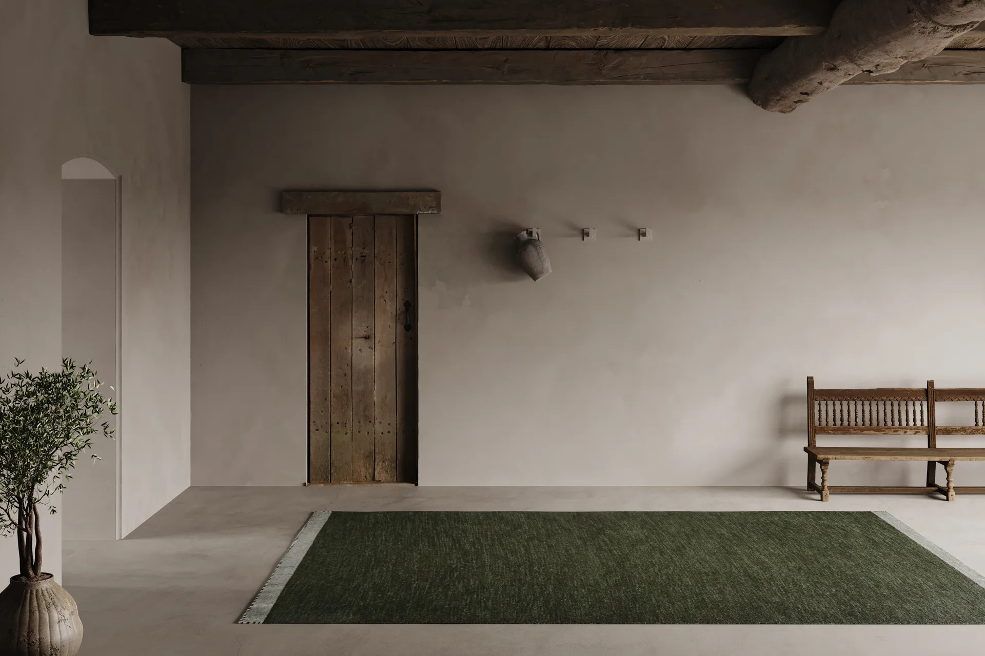 Pure Teppich, Green, 250x350 cm Classic Collection