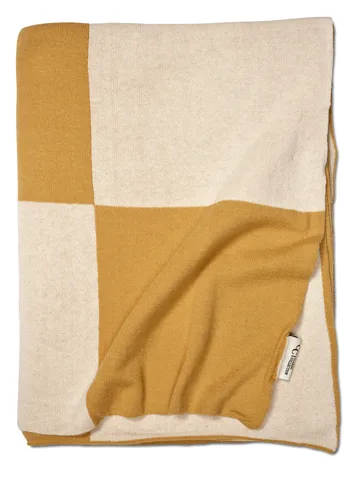 Quadratische Decke 130x170 cm - Gelb - Classic Collection