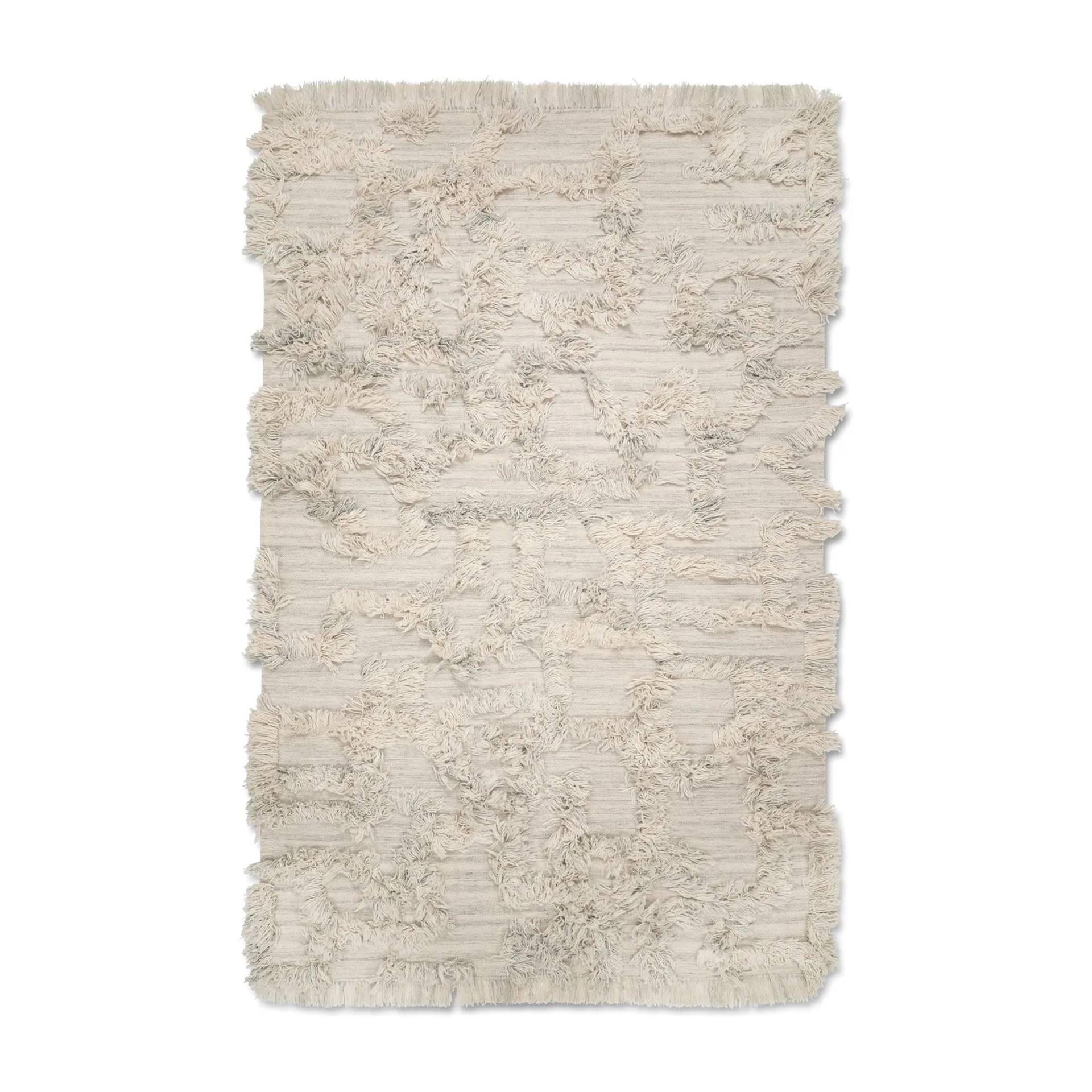 Rio Wollteppich 170 x 230cm, Ivory melange Classic Collection