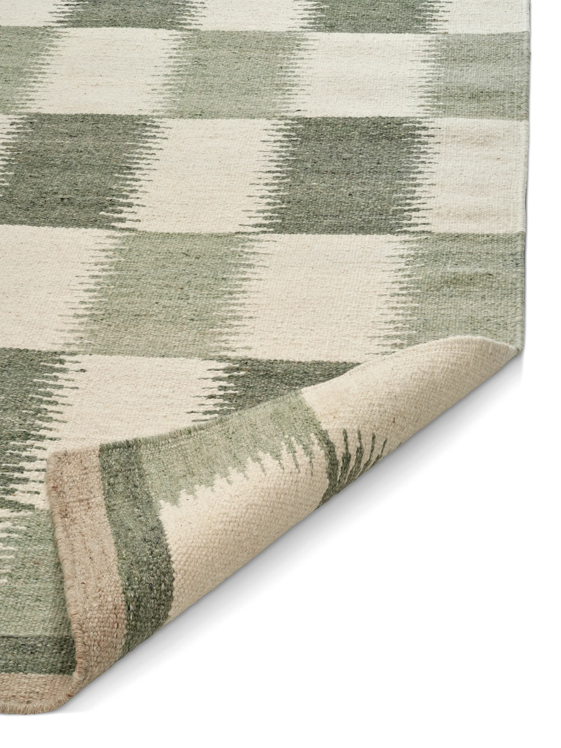 Röllakan Tagel Teppich, Grün, 170x230 cm Classic Collection